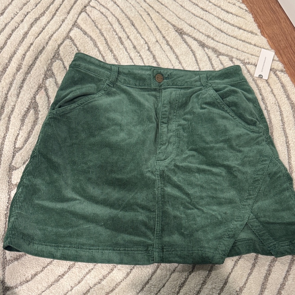 NWT Pilcro corduroy mini skirt